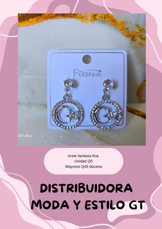 Aretes de Fantasia fina de Estrella
