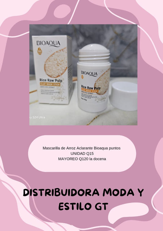 Mascarilla de Arroz Aclarante