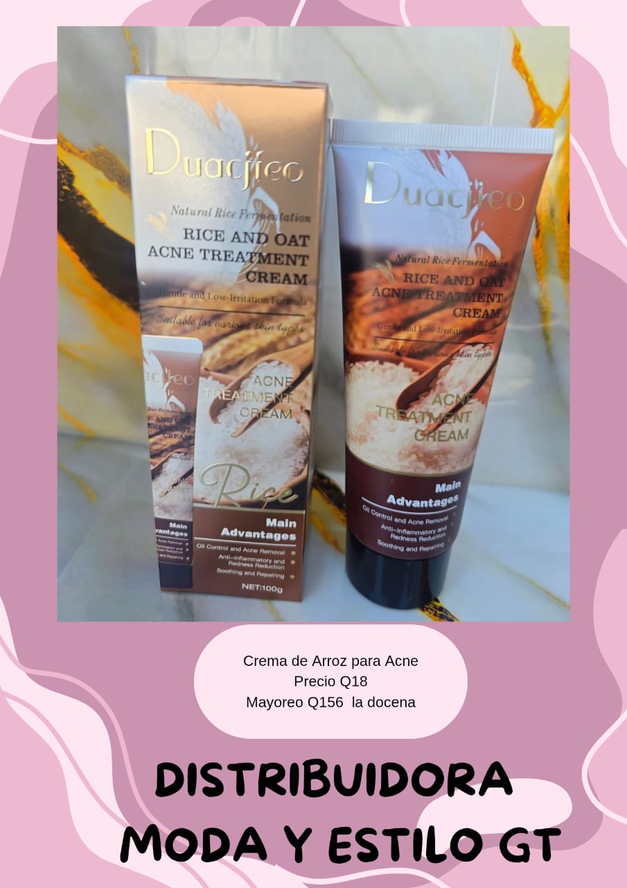 Crema de Arroz para el Acne Duacjieo