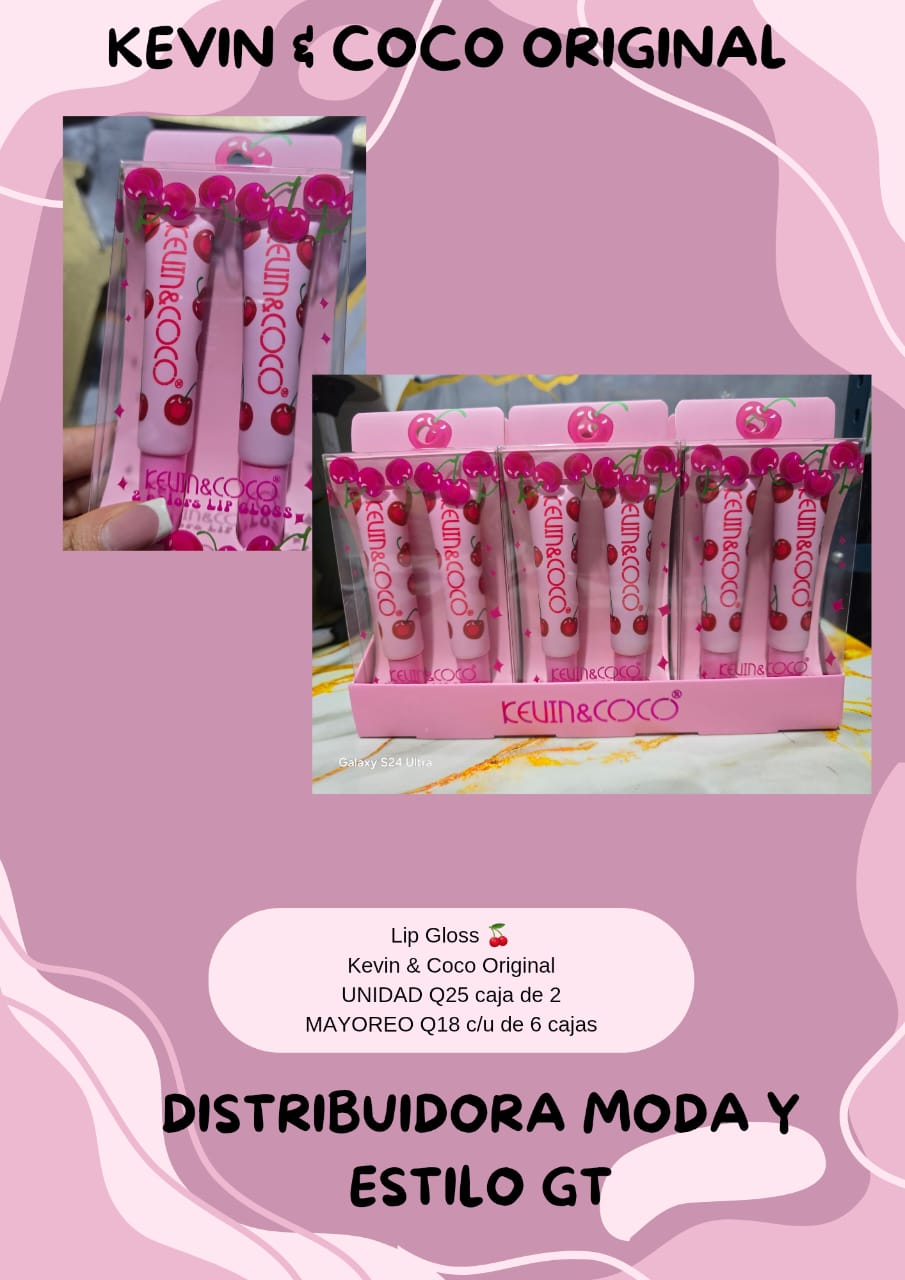 Lip Gloss Kevin y Coco Original