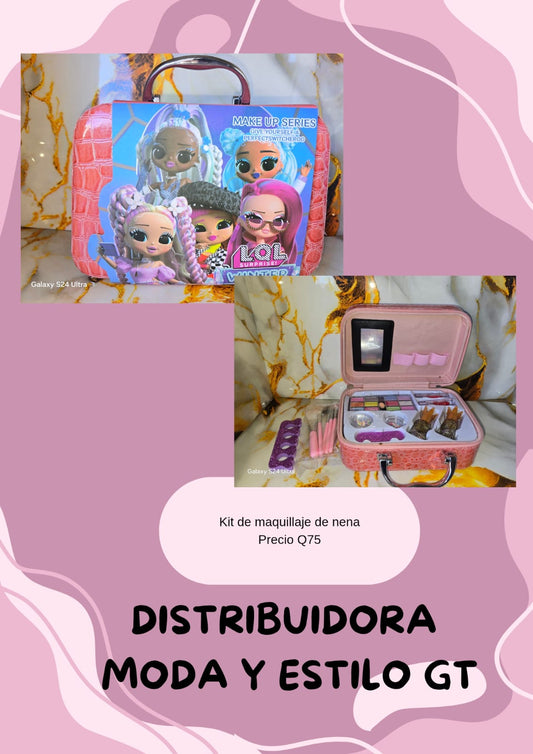 Kit de Maquillaje para Niña LOL