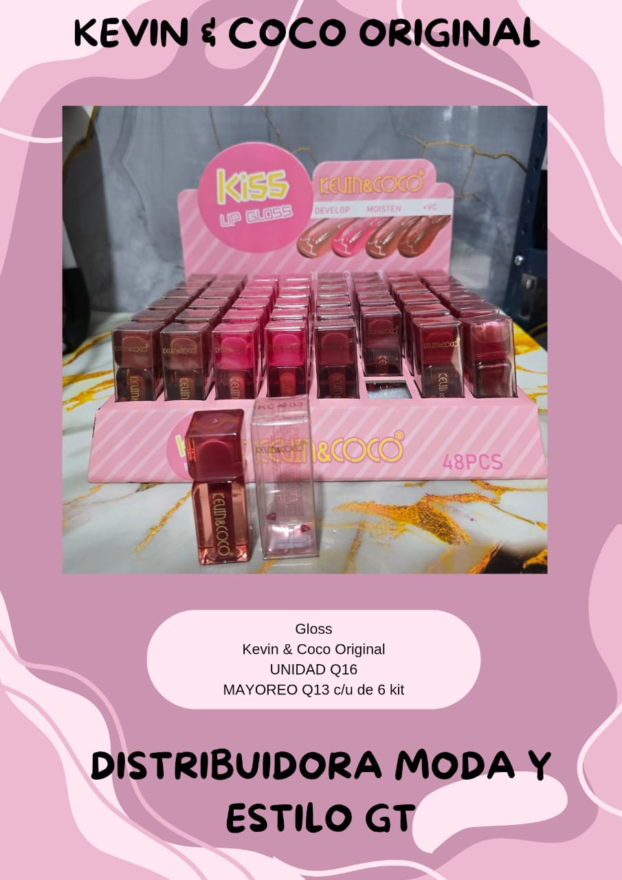 Gloss Kevin y Coco Original