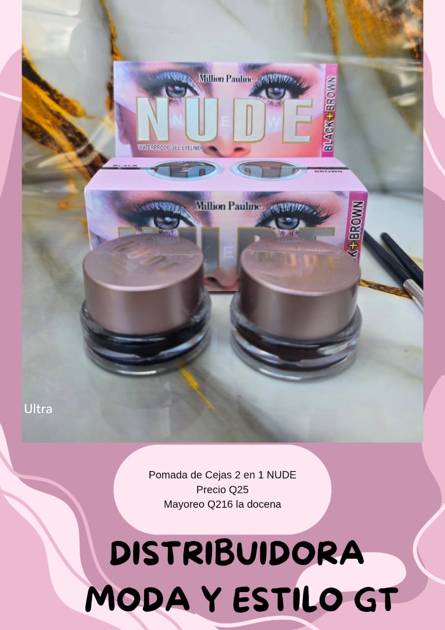 Pomada de Cejas 2 en 1 NUDE