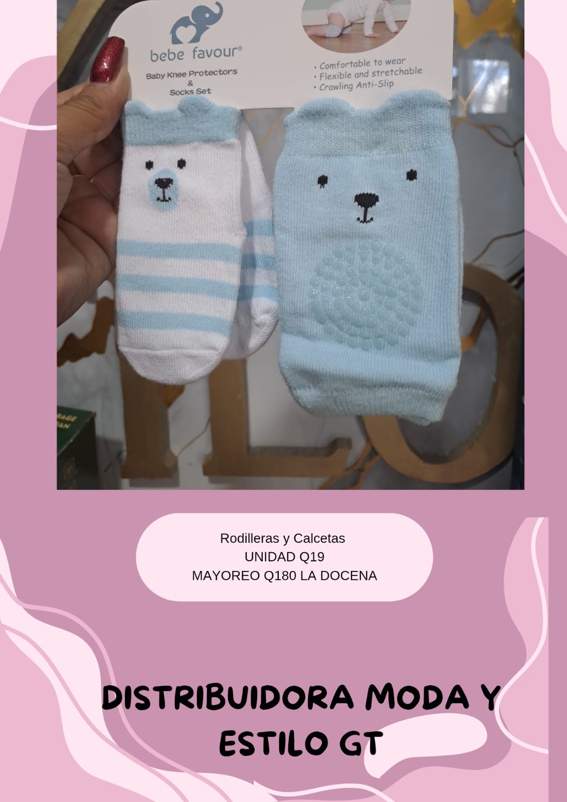 Rodilleras y Calcetas para Bebe