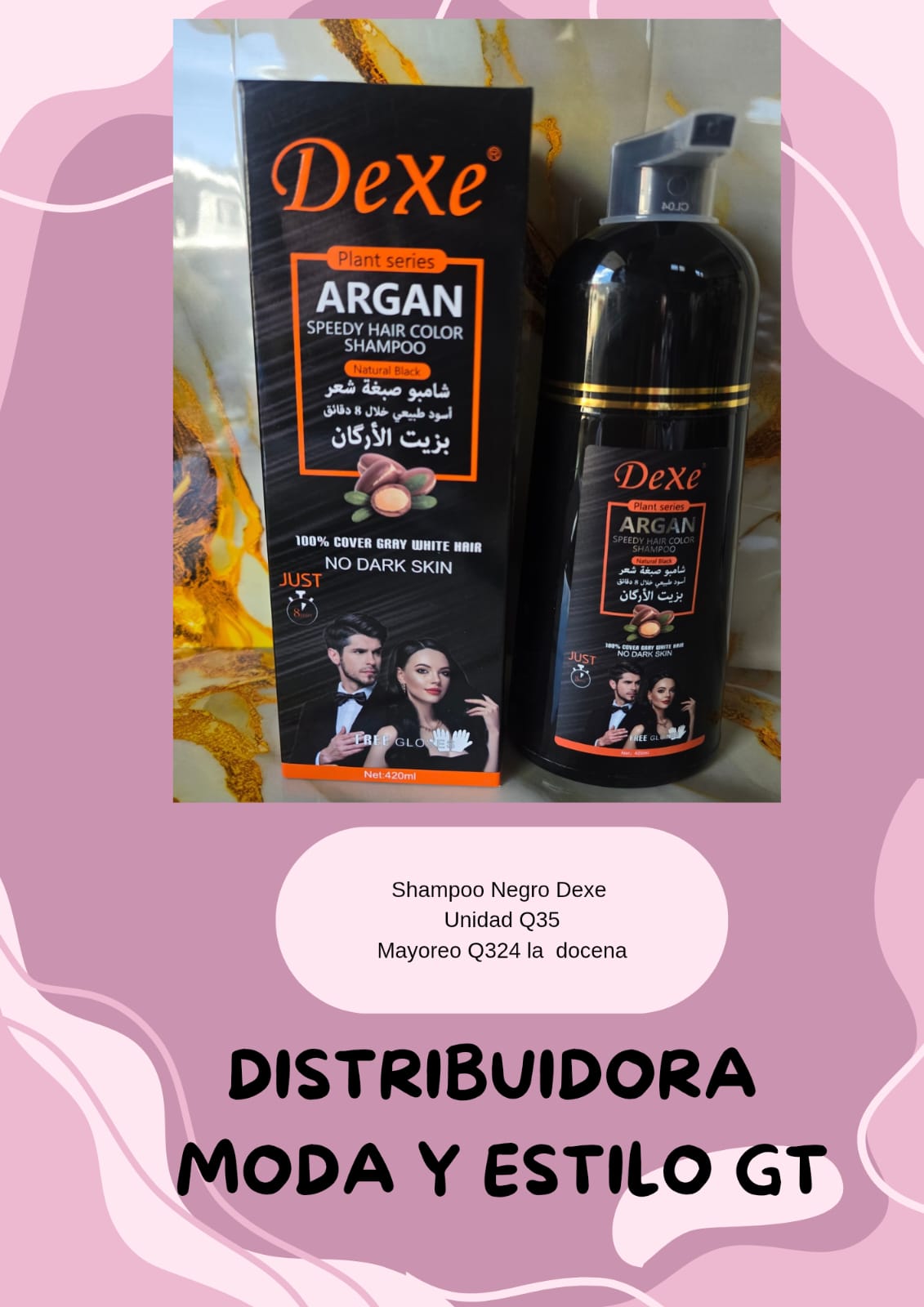 Shampoo de Argan DEXE