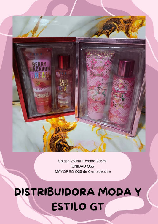 Splash 250ml + Crema 236ml