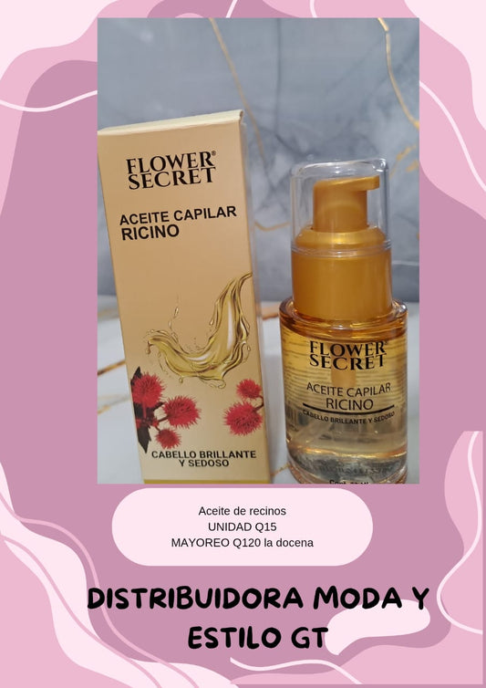 Acite Capilar de Recino Flower Secret