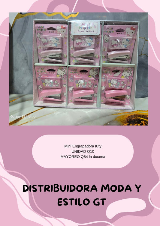 Mini Engrapadora de Hello Kitty