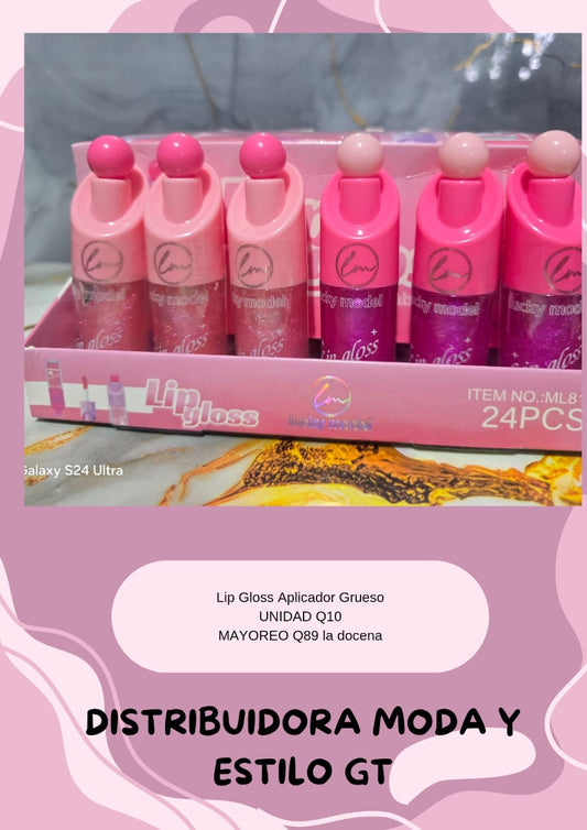 Lip Gloss Liam Aplicador Grueso