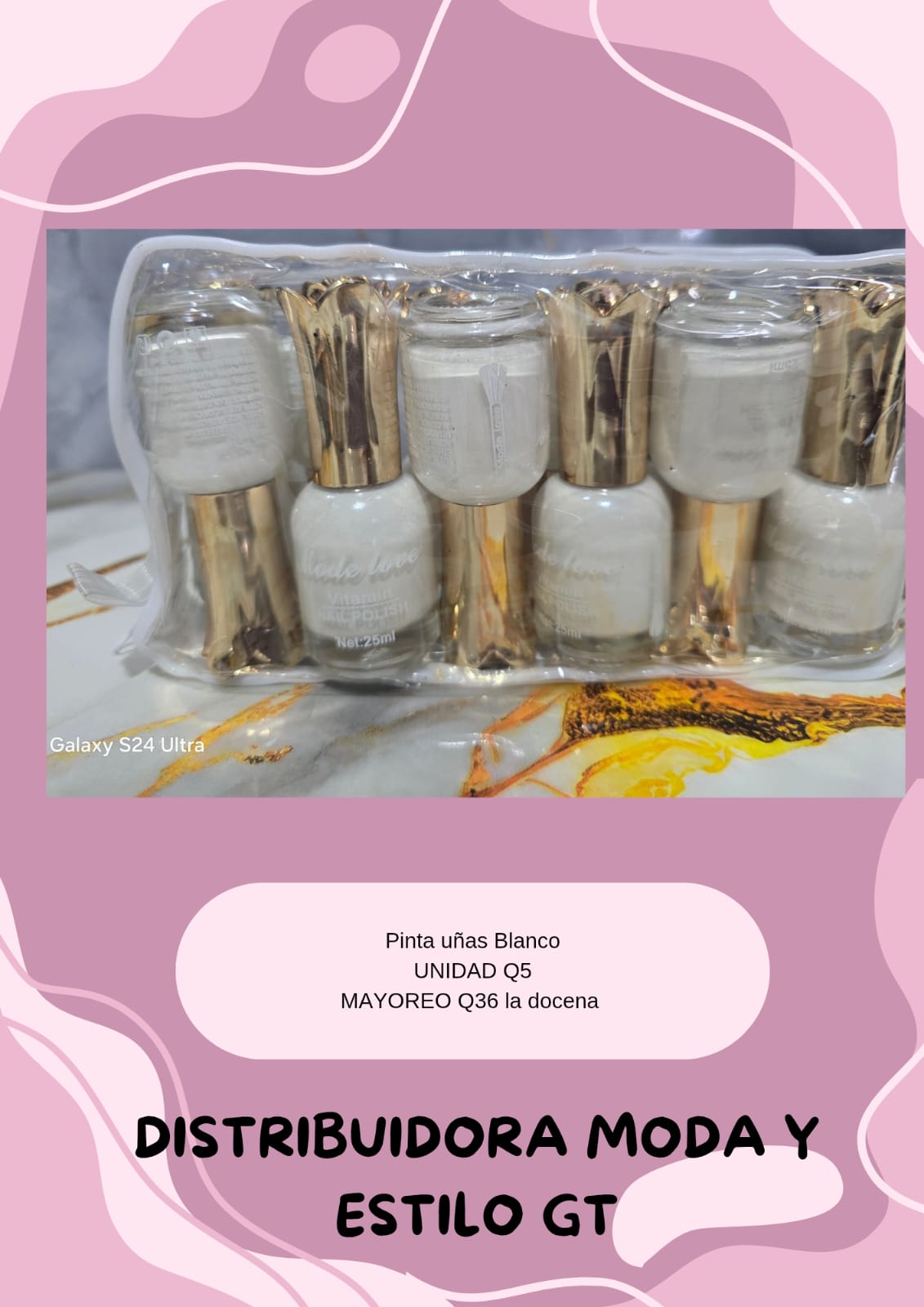 Pinta Uñas Blanco
