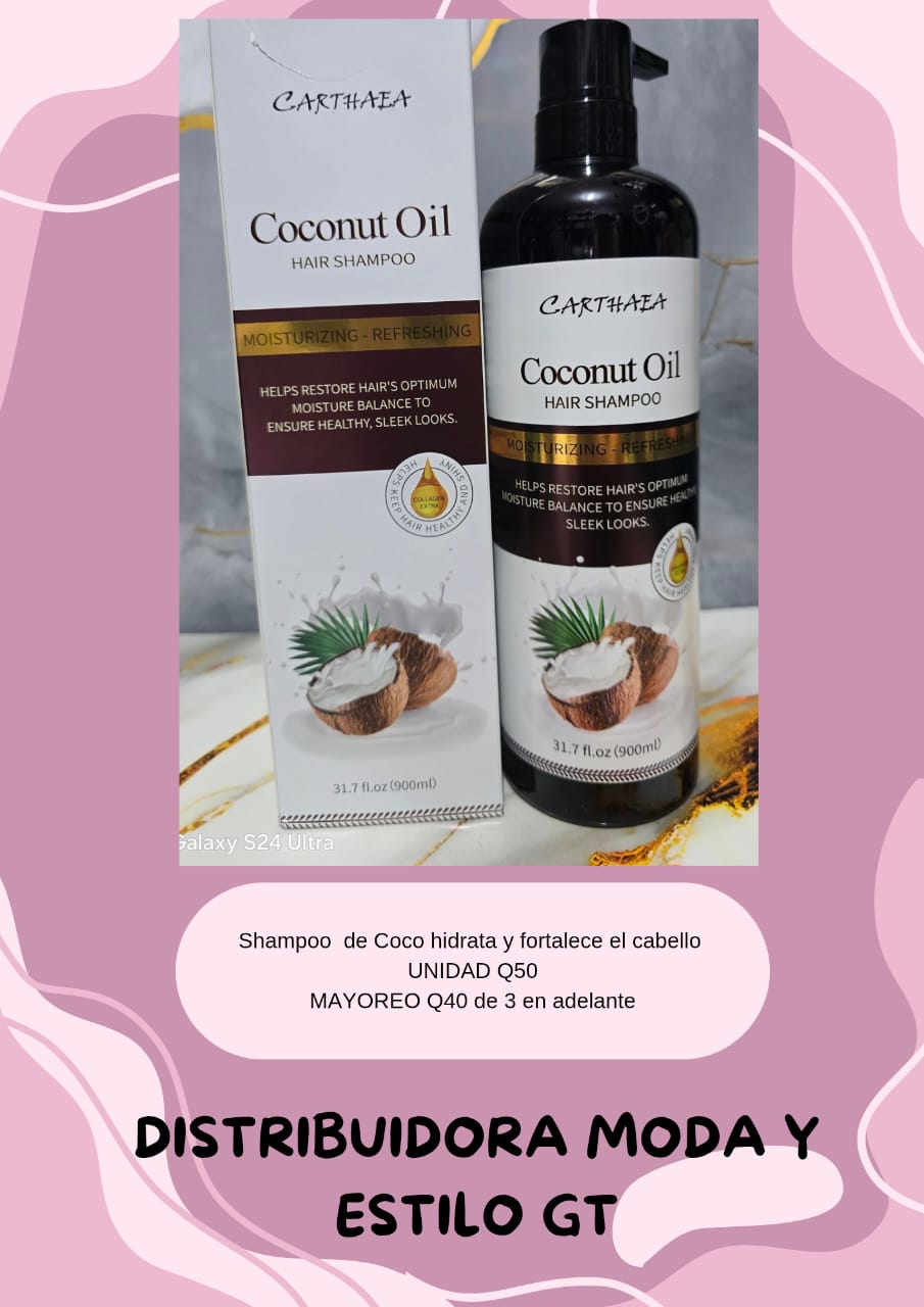 Shampoo de Coco con Hidratacion Profunda