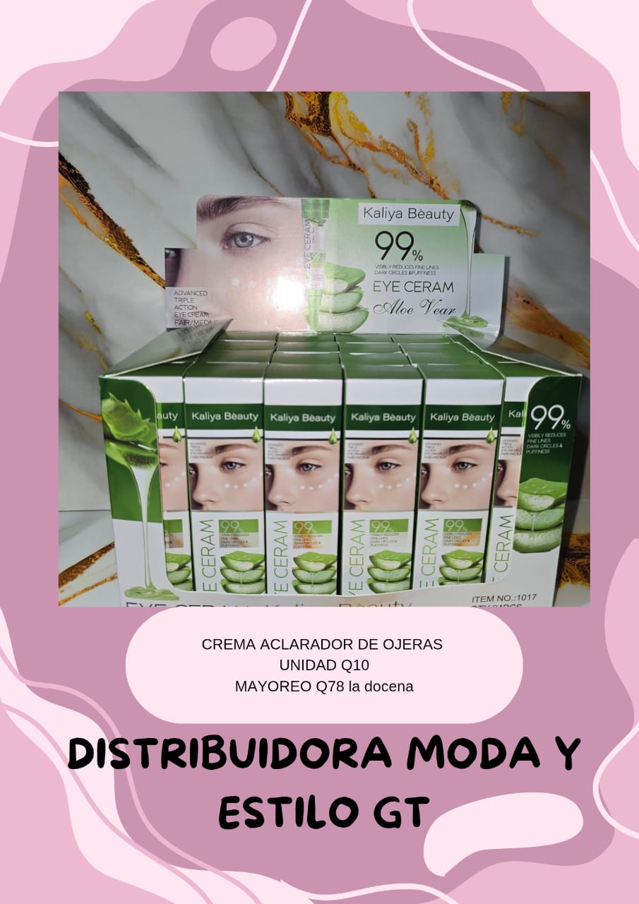 Crema Aclaradora de Ojeras