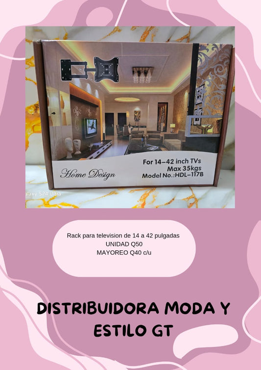 Rack para TV de 14 a 42 Pulgadas