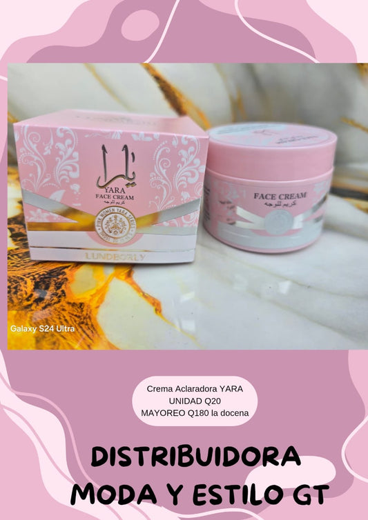 Crema Aclaradora YARA