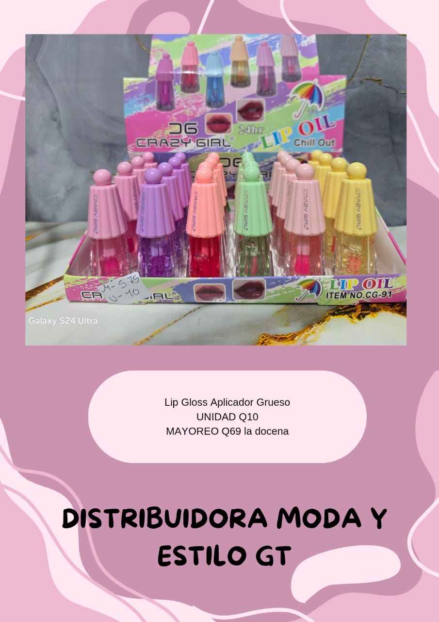 Lip Gloss Aplicador Grueso