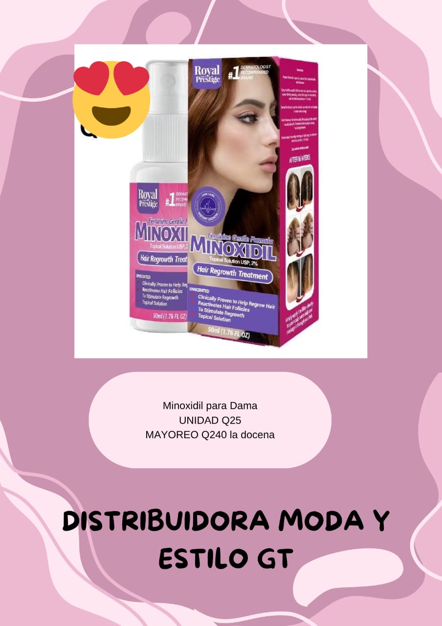 Minoxidil para Dama