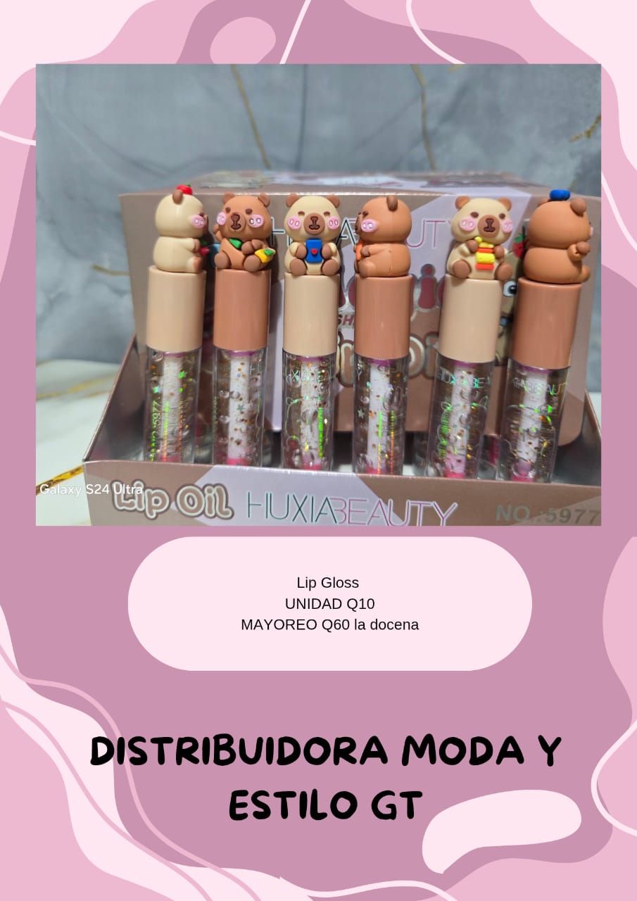 Lip Gloss de Gatito