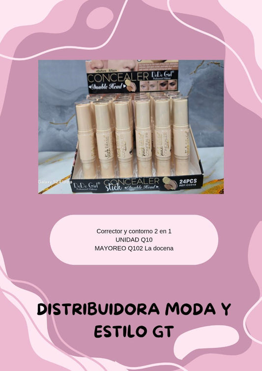 Corrector y Contorno 2 en 1