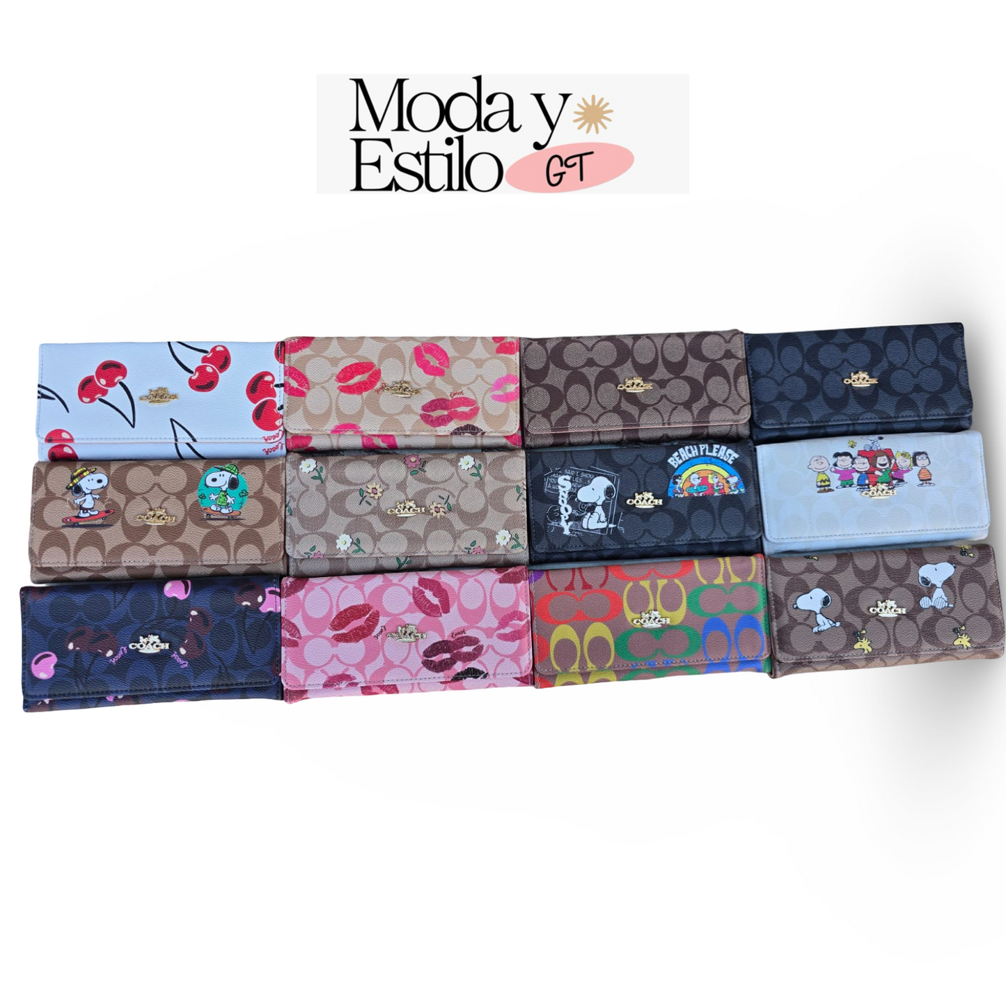 Monedero Coach Diferentes Estilos