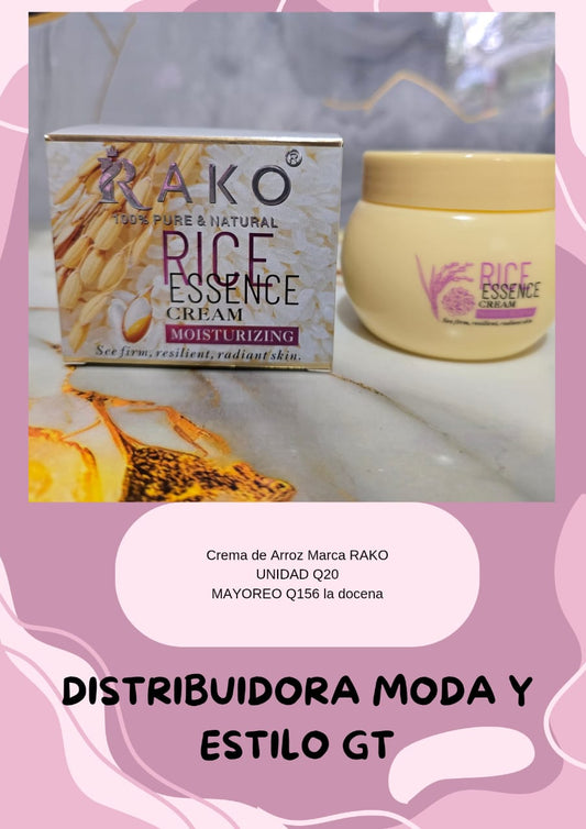 Crema de Arroz Rako