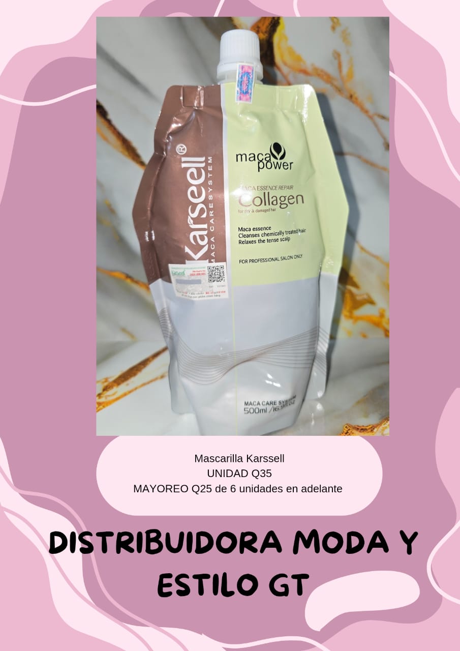 Mascarilla de Collageno para el Cabello Karseell