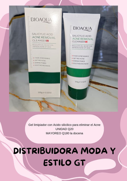 Gel Limpiador de Acido Salicilico para el Acne
