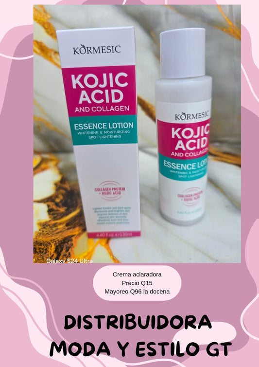 Crema Aclaradora con Colageno Kormesic