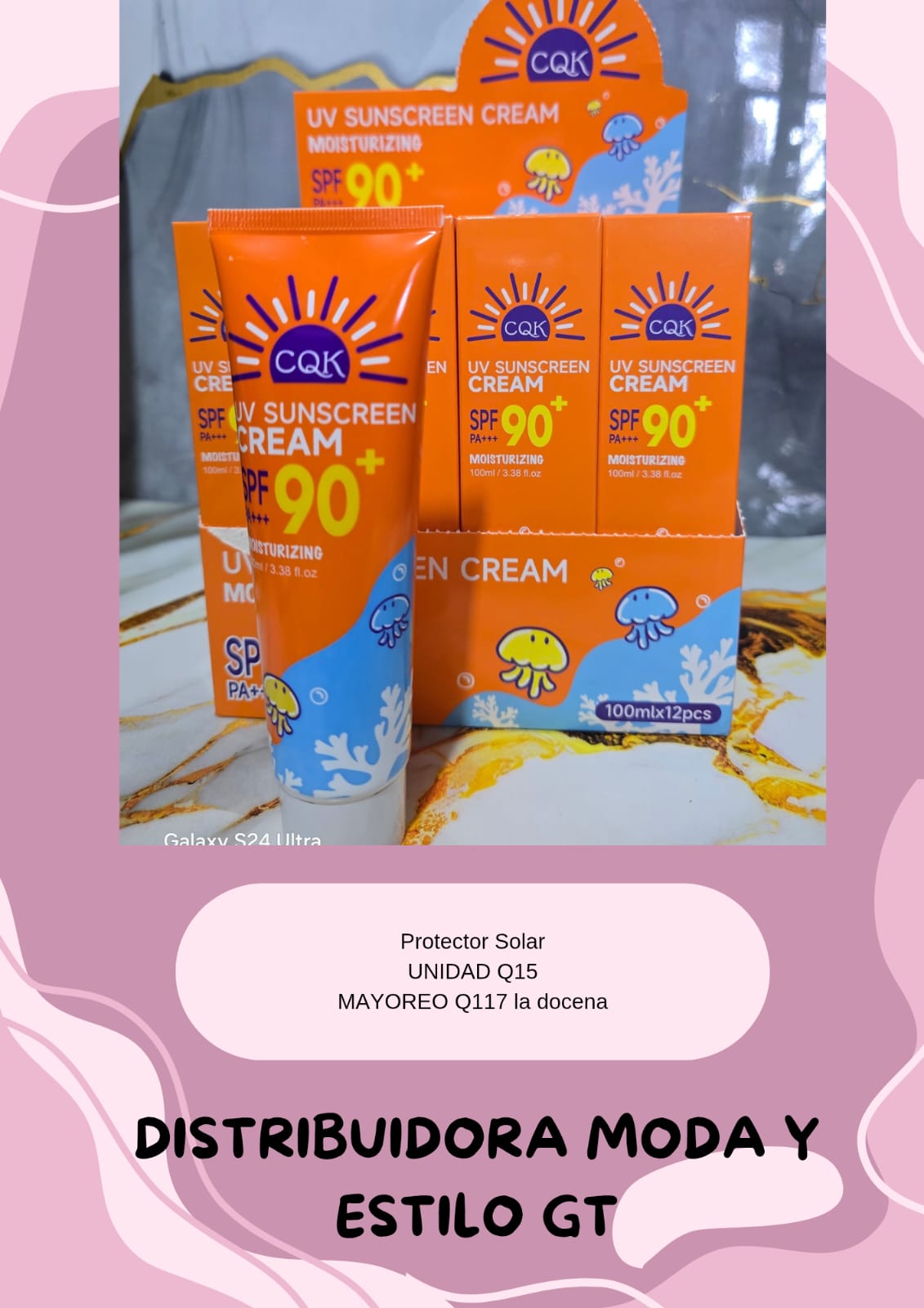 Protector Solar 90+Spf CQK