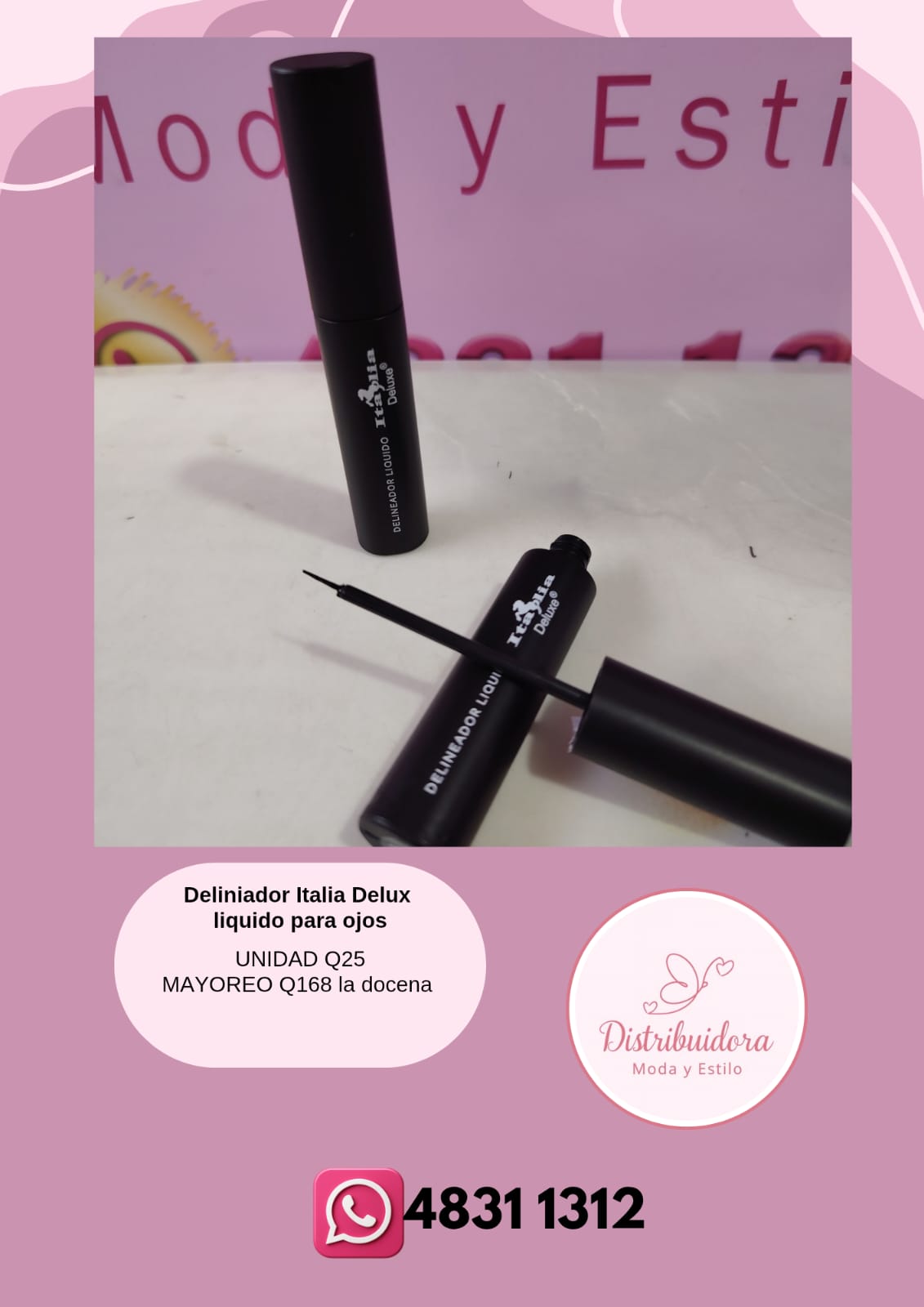 Deliniador liquido para ojos Italia Delux