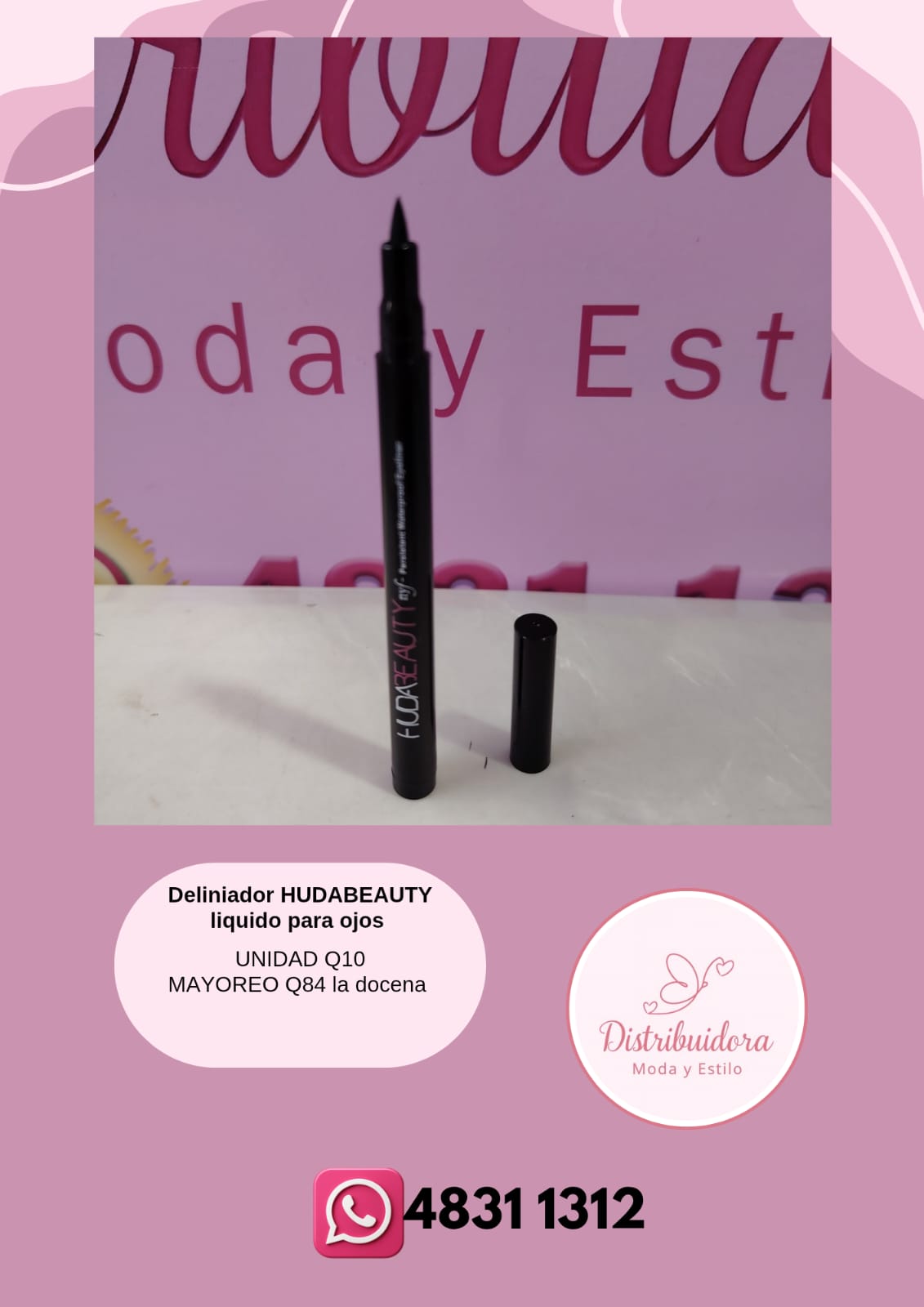 Deliniador liquido para ojos HUDABEUATY