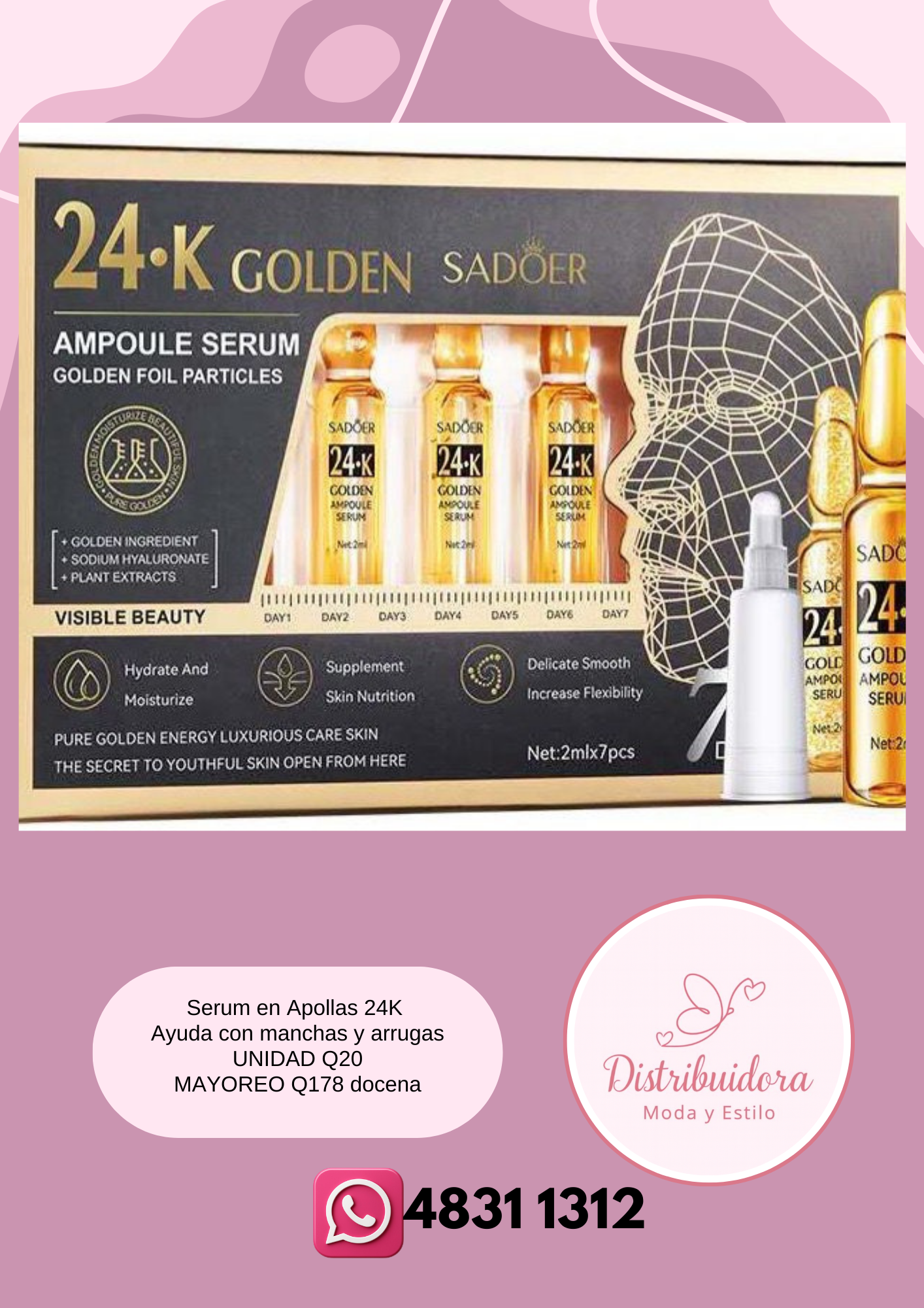 Ampollas de suero 24 K