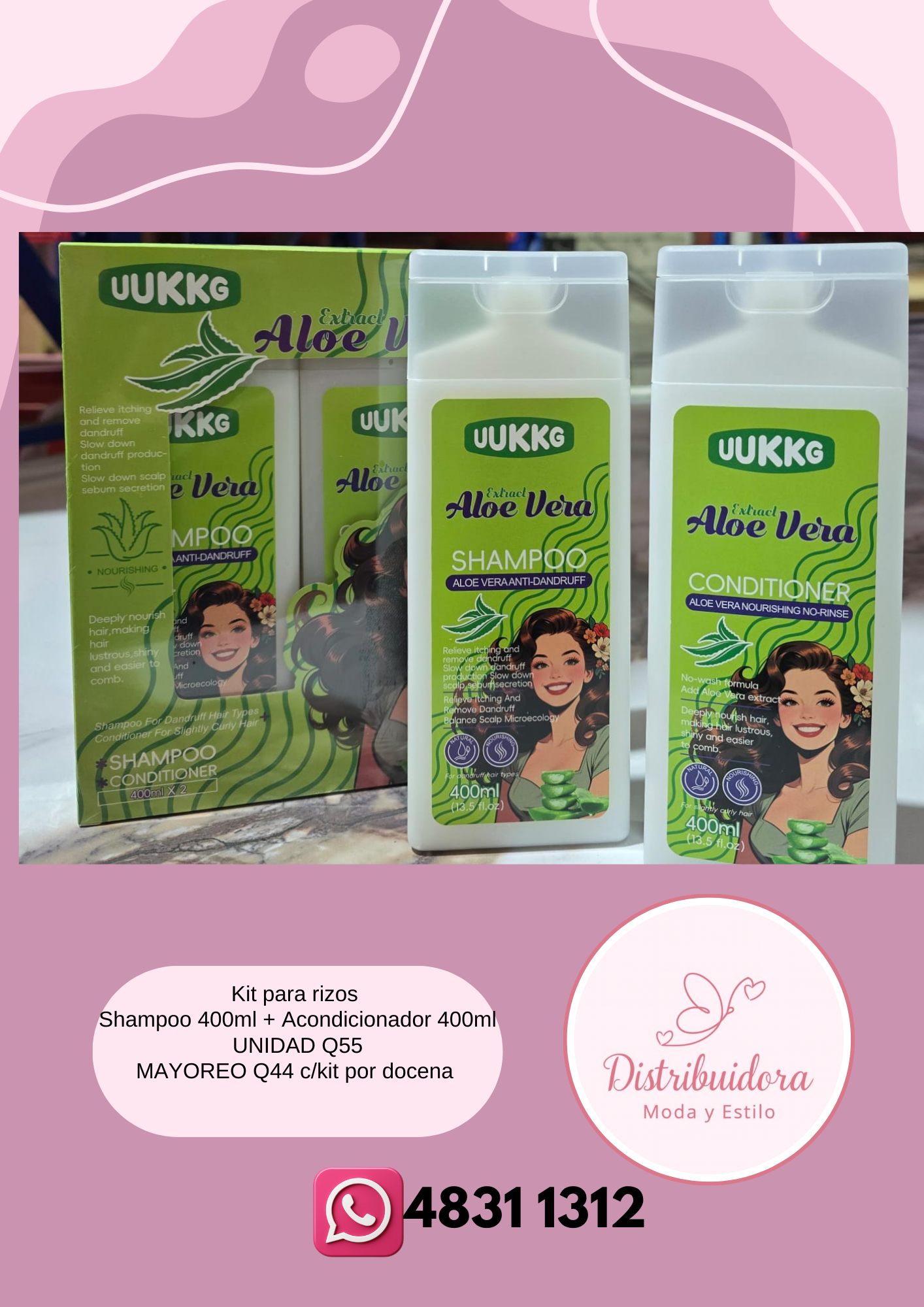 Kit shampoo + acondicionador