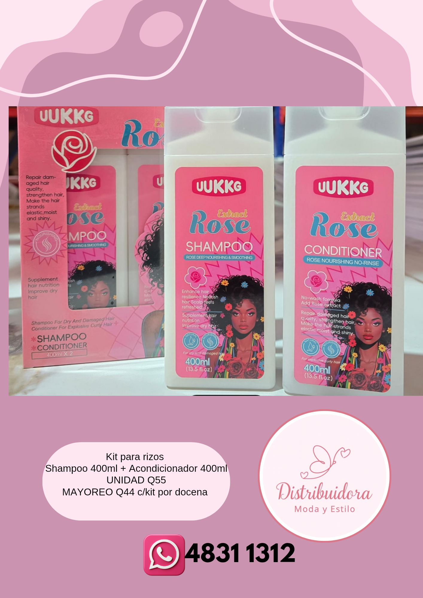 Kit shampoo + acondicionador