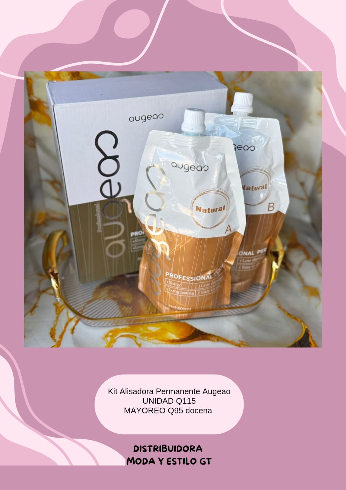 Kit Alisador Permanente de Aguaje