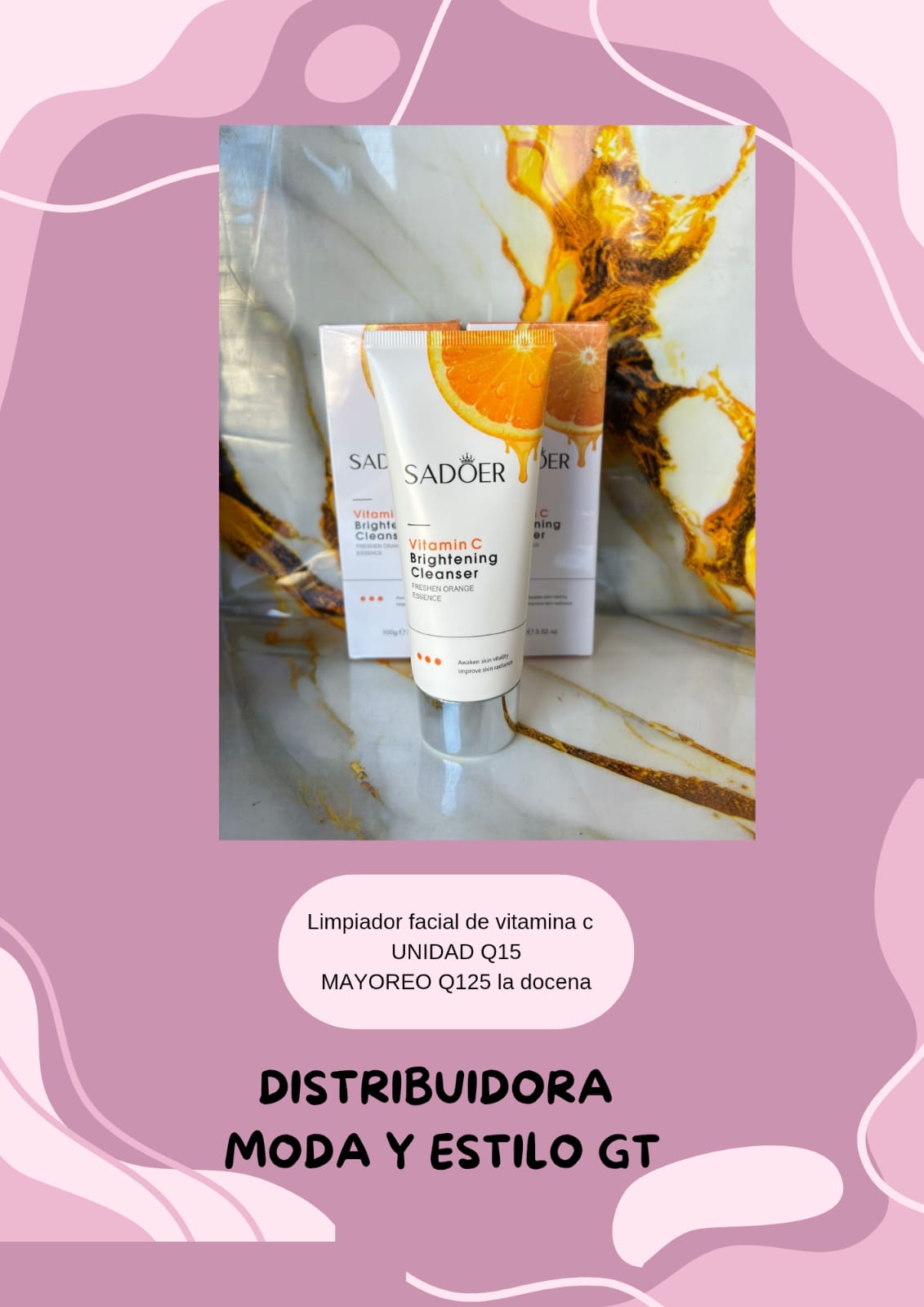 Limpiador facial Vitamina C
