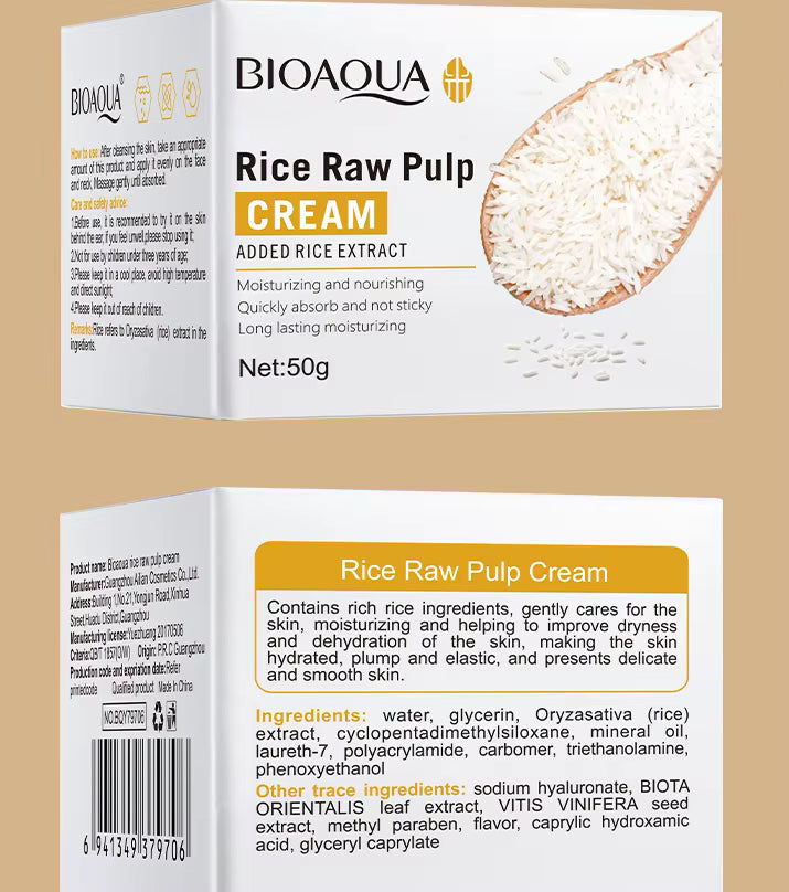 Crema de Arroz Aclarante Bio Aqua