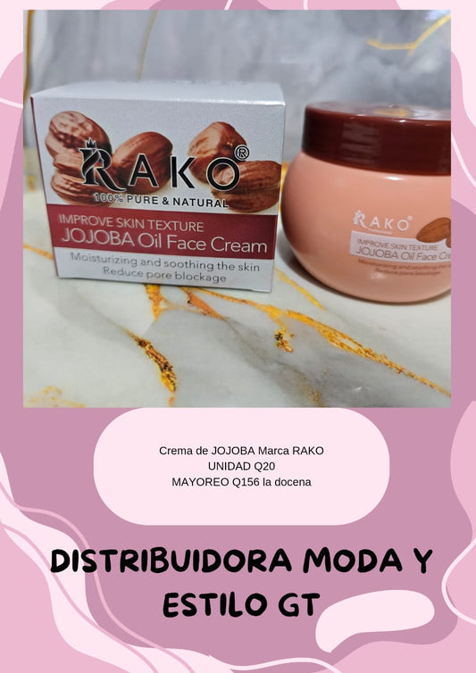 Crema Jojoba Rako