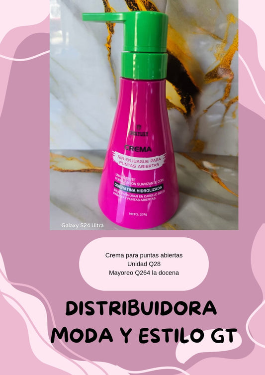 Crema para Puntas Abiertas