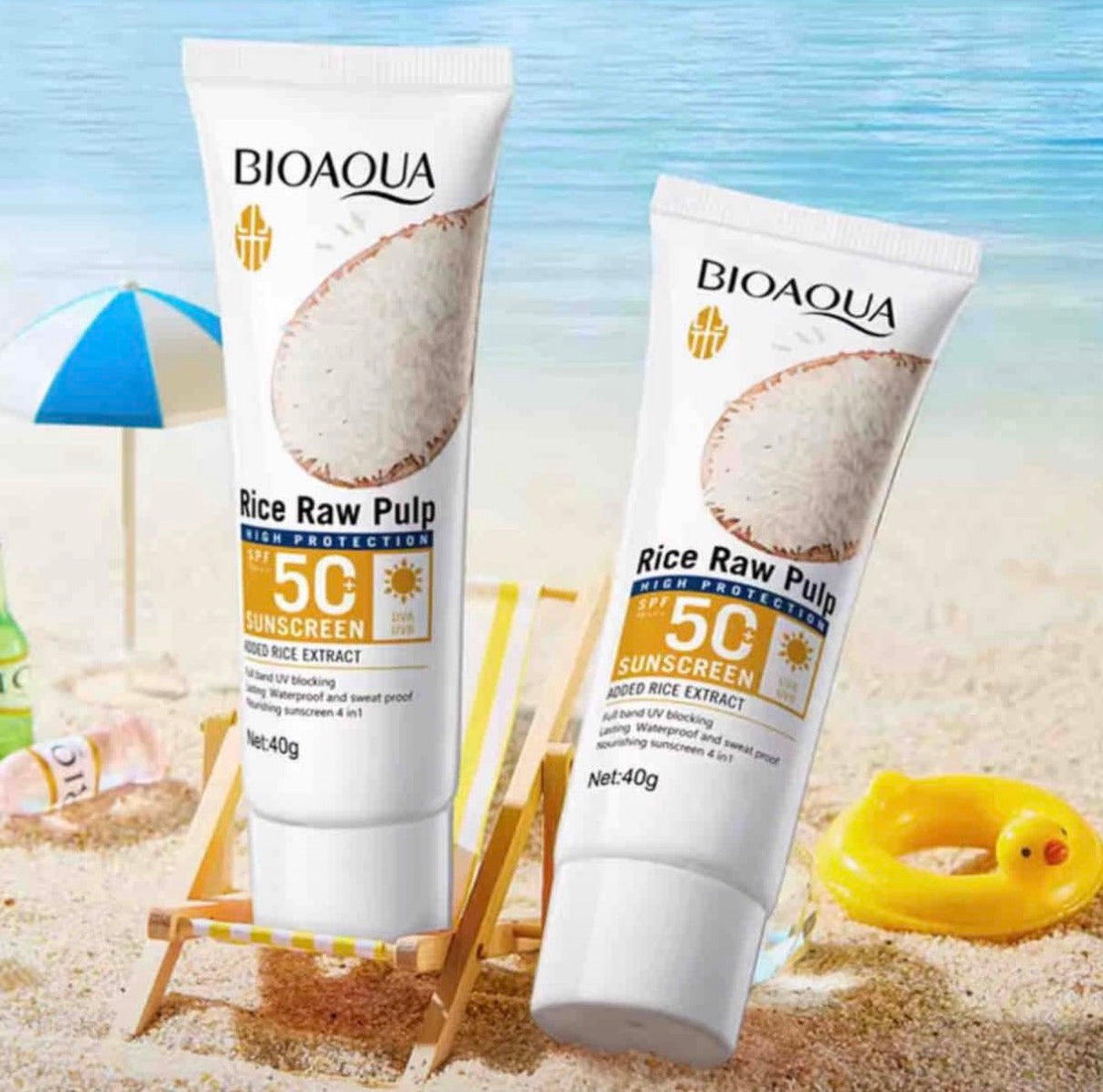 Protector Solar de Arroz BIO AQUA