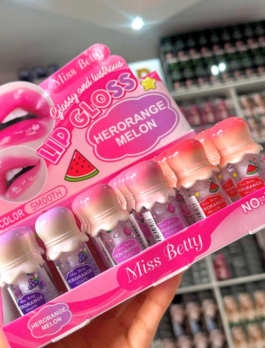 Lip Gloss de Frutas