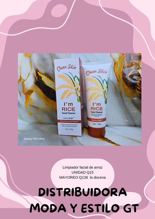 Limpiador Facial de Arroz