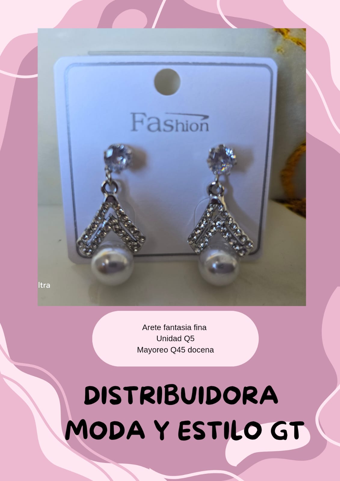 Arete de Fantasia Fina de Perlita
