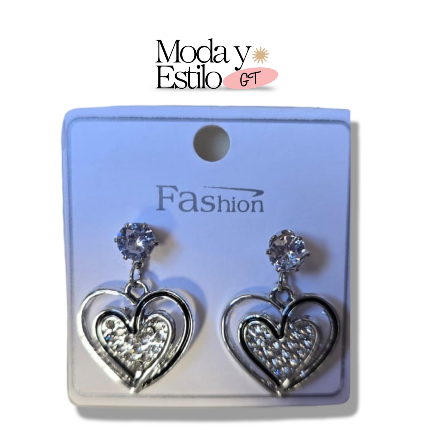 Arete de Fantasia Fina de Corazon