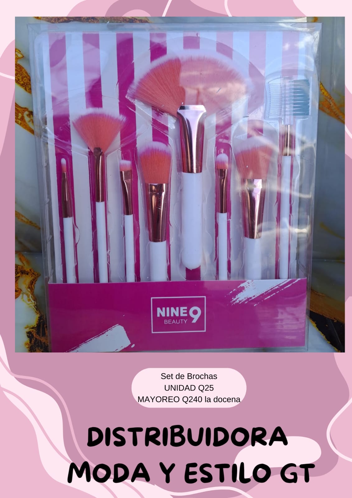 Set de Brochas NINE