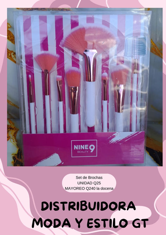 Set de Brochas NINE