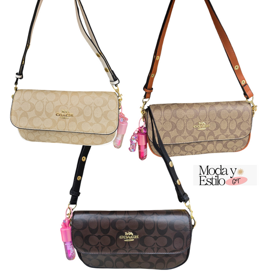 bolso coach con gloss