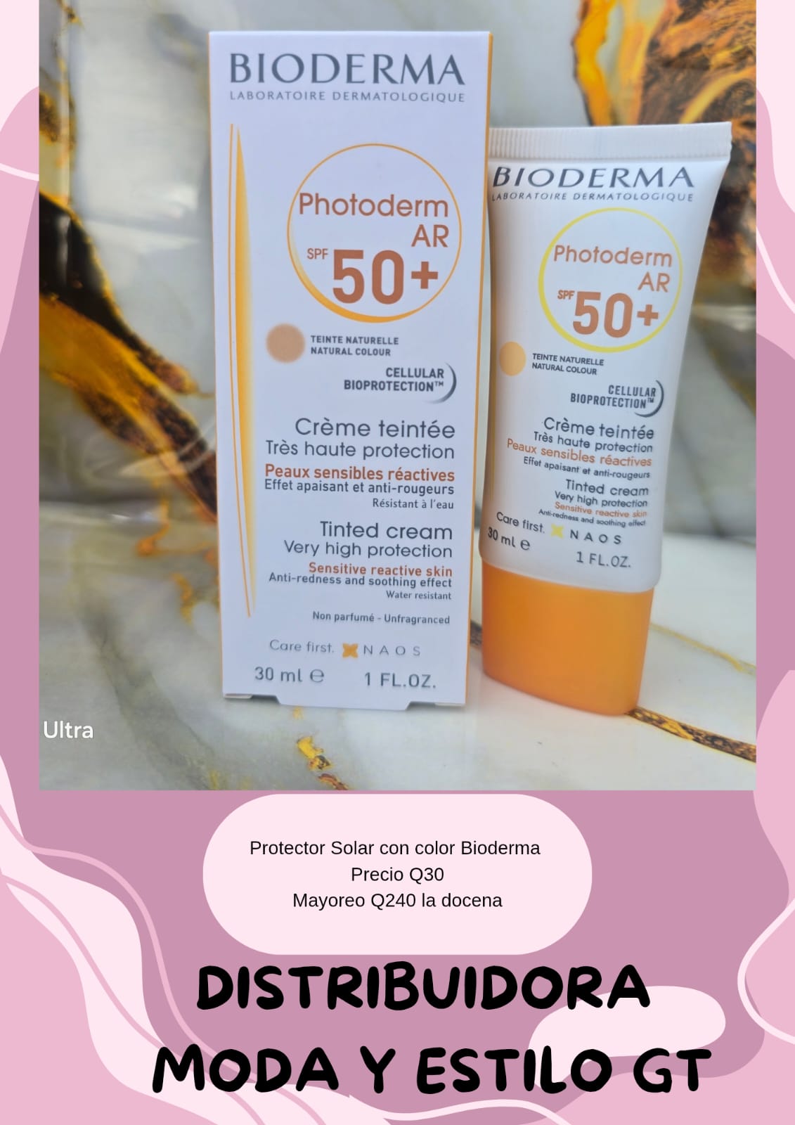Protector Solar con Color BioDerma 50+spf