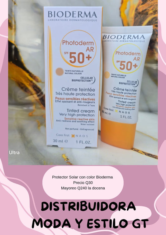Protector Solar con Color BioDerma 50+spf