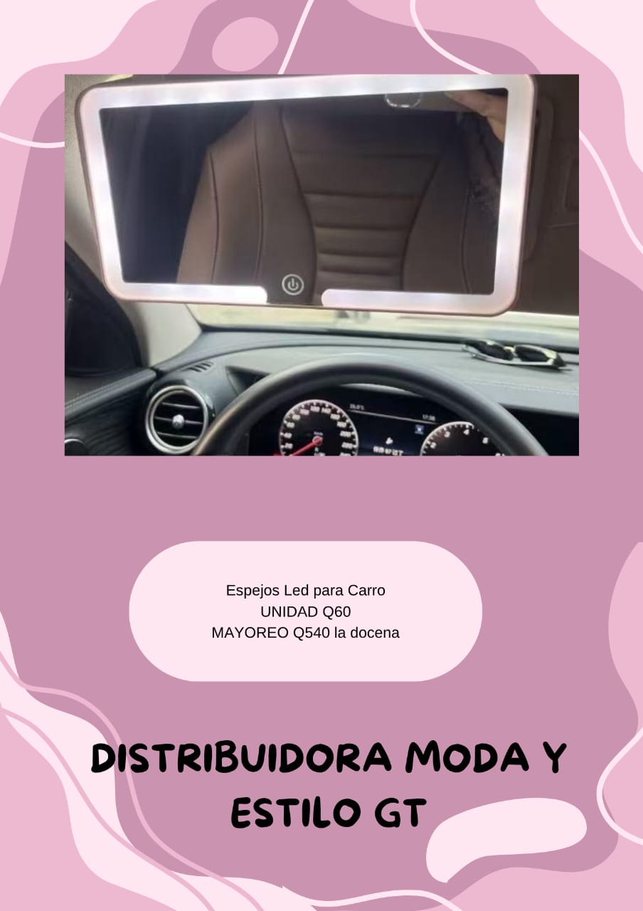Espejo Led para Carro