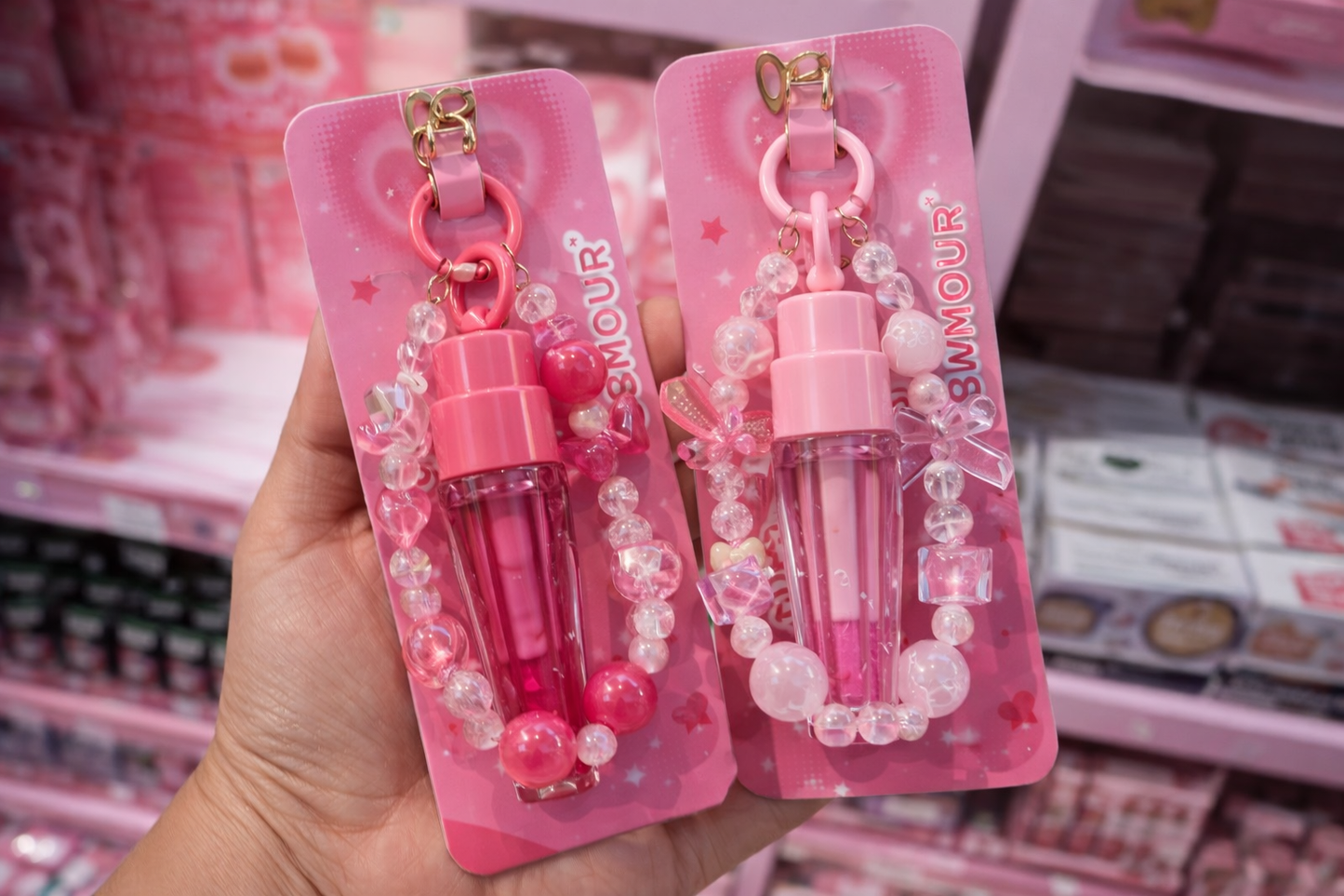Lip Gloss Con Llavero